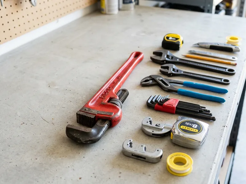 Professional plumbers in Oak Ridge, FL equipped with top-tier tools for residential and commercial plumbing services.